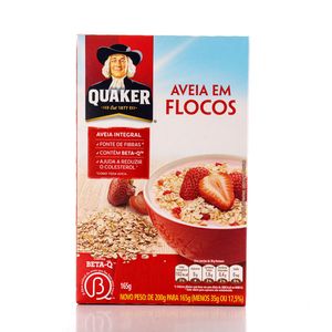 Aveia Quaker Flocos 165g