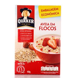 Aveia Quaker Flocos 450g