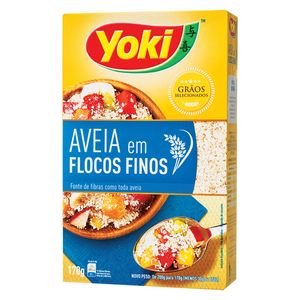 Aveia Yoki Flocos Finos 170g
