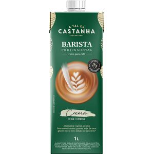 Bebida A Tal Da Castanha Barista Crema Aveia e Castanha de Caju 1lt