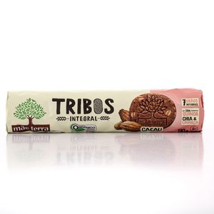 Biscoito Mãe Terra Tribos Orgânico Cacau 130g