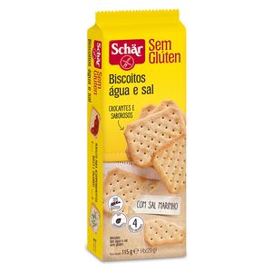Biscoito Schar Salgado Leve Snackers sem Glúten sem Lactose 115g