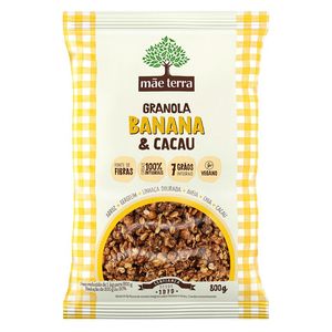 Granola Mãe Terra Banana e Cacau 800g