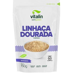 Linhaça Vitalin Dourada Farinha Integral 150g