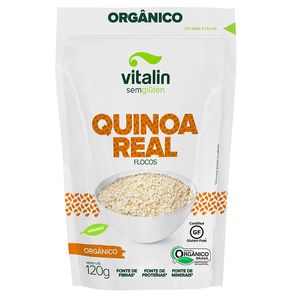 Quinoa Vitalin Orgânica Real Flocos 120g