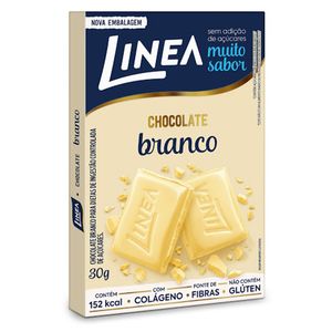Chocolate Línea Zero Açúcar Branco 30g