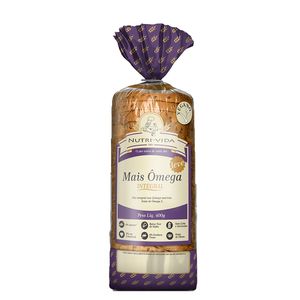 Pão de Forma Nutri Vida Integral Vegano Mais Omega 400g