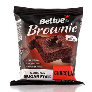 Brownie Belive Zero Acucar, Gluten e Lactose Chocolate 40g