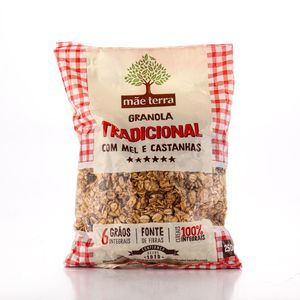 Granola Mãe Terra Tradicional com Castanha e Mel 250g