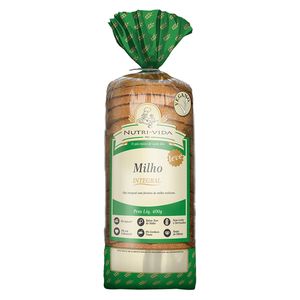 Pão de Forma Nutri Vida Integral Vegano Milho 400g