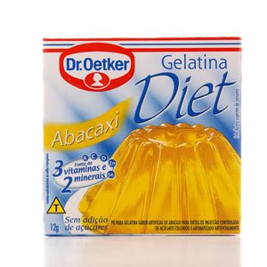 Gelatina Dr. Oetker Diet Abacaxi 12g