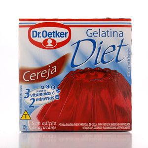 Gelatina Dr. Oetker Diet Cereja 12g