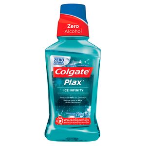 Enxague Bucal Colgate Plax Ice Infinity Zero Alcool 250ml