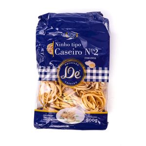 Macarrão "De" Caseiro Ninho N.2 com 500g