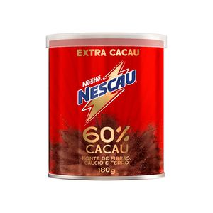 Achocolatado Nescau em Pó 60% Cacau 180g