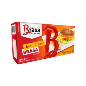 Hamburguer Brasa Burguer Tradicional 672g