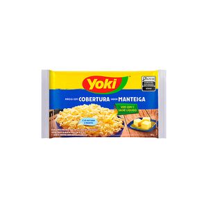Pipoca de Microondas Yoki com Cobertura Manteiga 105g