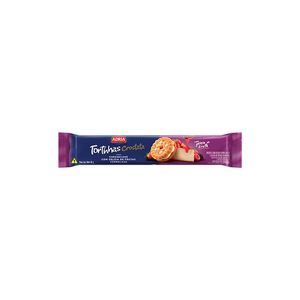 Biscoito Adria Tortinhas Crostata Chocolate Branco Geléia de Frutas Vermelhas 80g