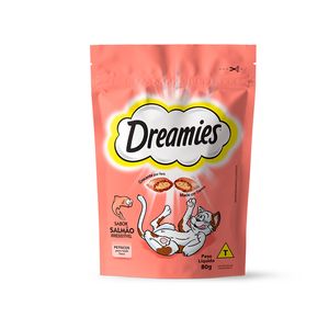 Alimento para Gatos Dreamies Salmão 80g