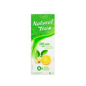 Chá Natural Tea Verde, Laranja e Gengibre 1lt