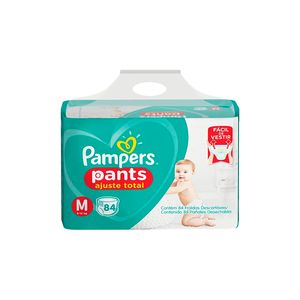 Fralda Pampers Pants Top M com 84un