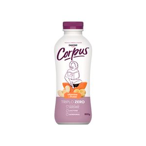 Iogurte Corpus Desnatado 0 Lactose Vitamina de Frutas 800g
