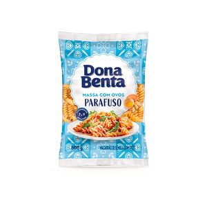 Macarrão Dona Benta com Ovos Parafuso 500g