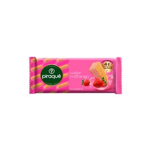 Biscoito Piraquê Wafer Morango 100g