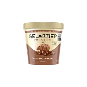 Sorvete Gelartier Chocolate com Raspa 473ml