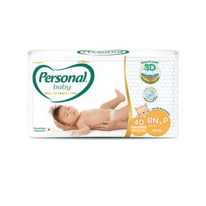 Fralda Personal Baby Premium Rn Ate P com 40un