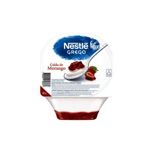 Iogurte Nestlé Grego Integral Calda de Morango 90g