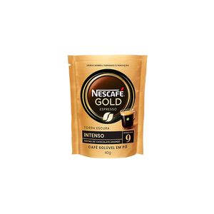 Café Nescafé Solúvel Gold Intenso Sachê 40g