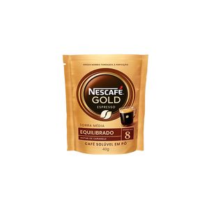 Café Solúvel NESCAFE GOLD Intensidade 8 Sachet 40g