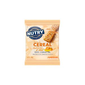 Cereal Barras Nutry Aveia e Mel 66g