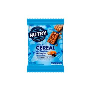 Cereal Barras Nutry Castanha de Caju com Chocolate 66g