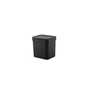 Lixeira <Ou> Trium Preto 2,5 Lt un