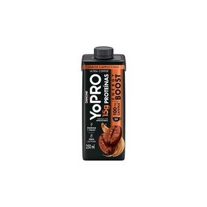 Bebida Lactea Danone Yopro Protein 15g Cappuccino 250ml