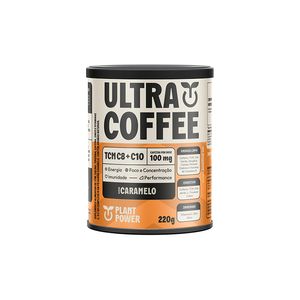 Suplemento Alimentar Ultracoffee Plant Power Caramelo 220g