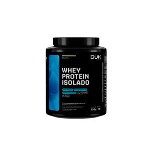 Suplemento Alimentar Dux Whey Protein Isolado 24g Proteina 4,9g BCAAs Baunilha 450g