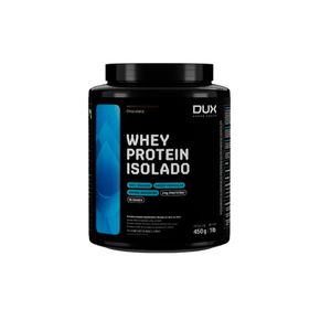 Suplemento Alimentar Dux Whey Protein Isolado 24g Proteina 4,9g BCAAs Chocolate 450g