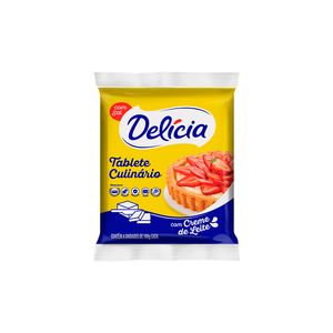Margarina Delicia Creme de Leite com Sal Tablete Culinário 400g