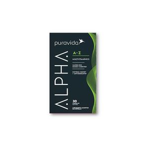 Vitamina Pura Vida Alpha A-Z com 30 Capsulas Un