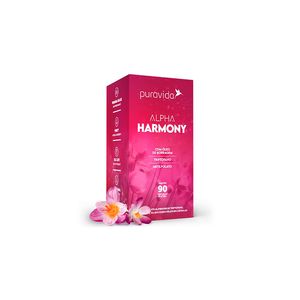 Suplemento Alimentar Pura Vida Alpha Harmony com 90 Cápsula un