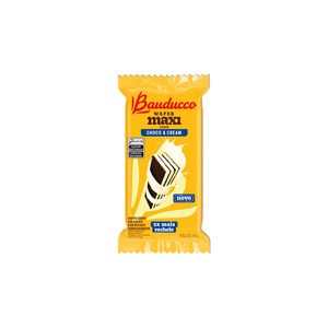 Biscoito Bauducco Wafer Maxi Choco & Cream 104g