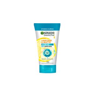 Gel Limpeza Facial Garnier 3 em 1 Anti Acne 120g