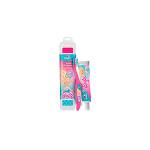 Escova Dental Condor + Gel Dental 2+ Kids Barbie com Estojo