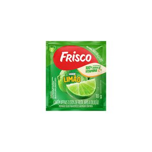 Refresco em Pó Frisco Limão 18g