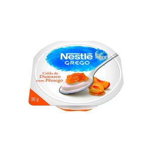 Iogurte Nestlé Integral Grego Calda Damasco com Pêssego 90g
