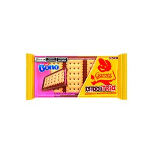 Chocolate Garoto Choco Trio Recheio Morango 90g