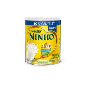 Leite em Pó Ninho Integral 10% Grátis 380g